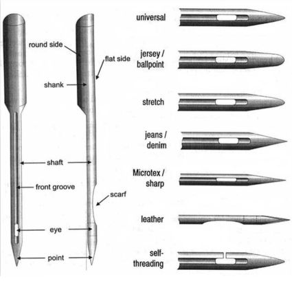 anatomy of a needle anatomy of a needle