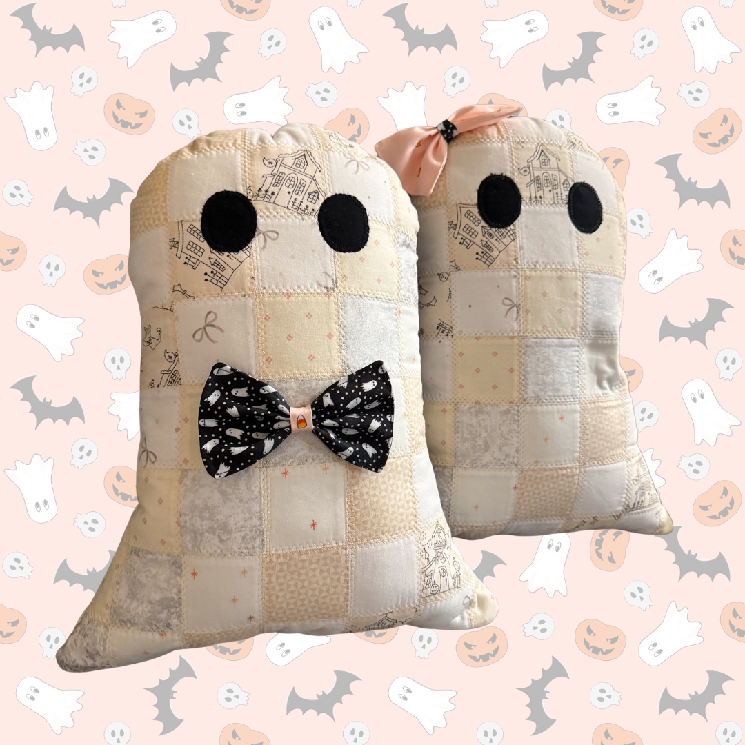 Patchwork Ghost Pillow Pattern