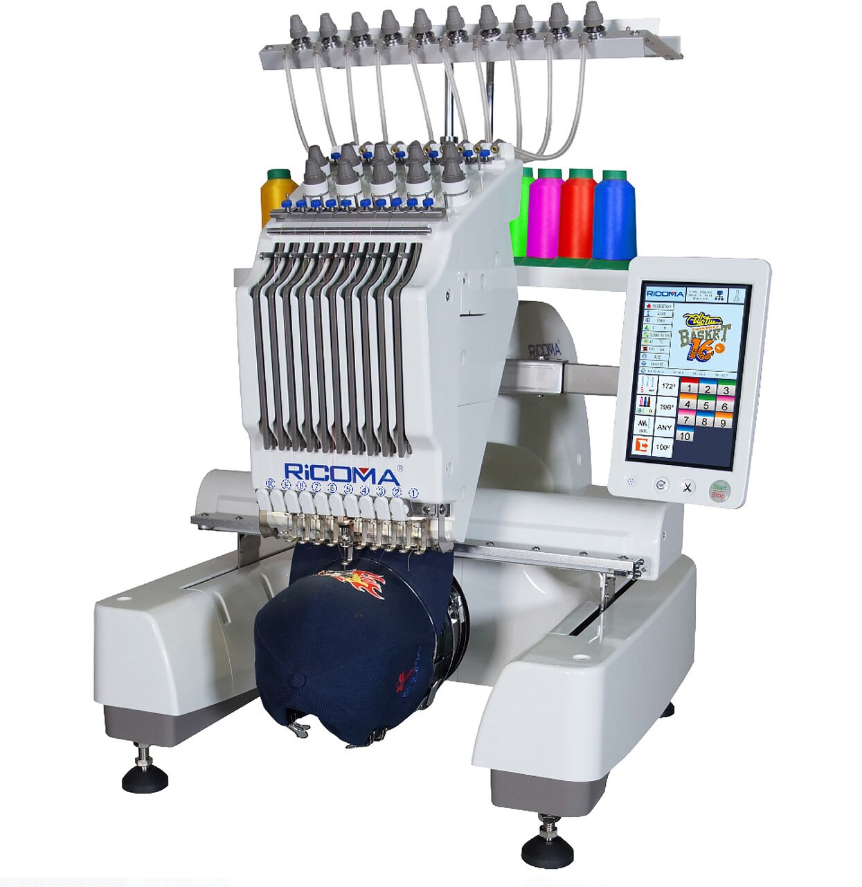 High-Volume Embroidery: Benefits of Multi-Needle Machines